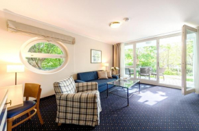 Grasnelke - Ferienwohnung mit Terrasse zum Kurpark im Ostseeheilbad Zingst in Zingst